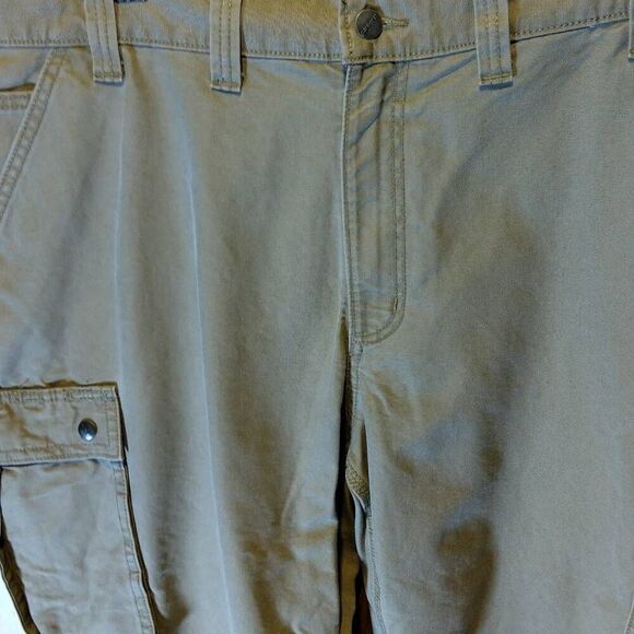 Carhartt Men's Relaxed Fit Cargo Pants 44x30 NWOT Tan Sandy Color - Picture 4 of 13